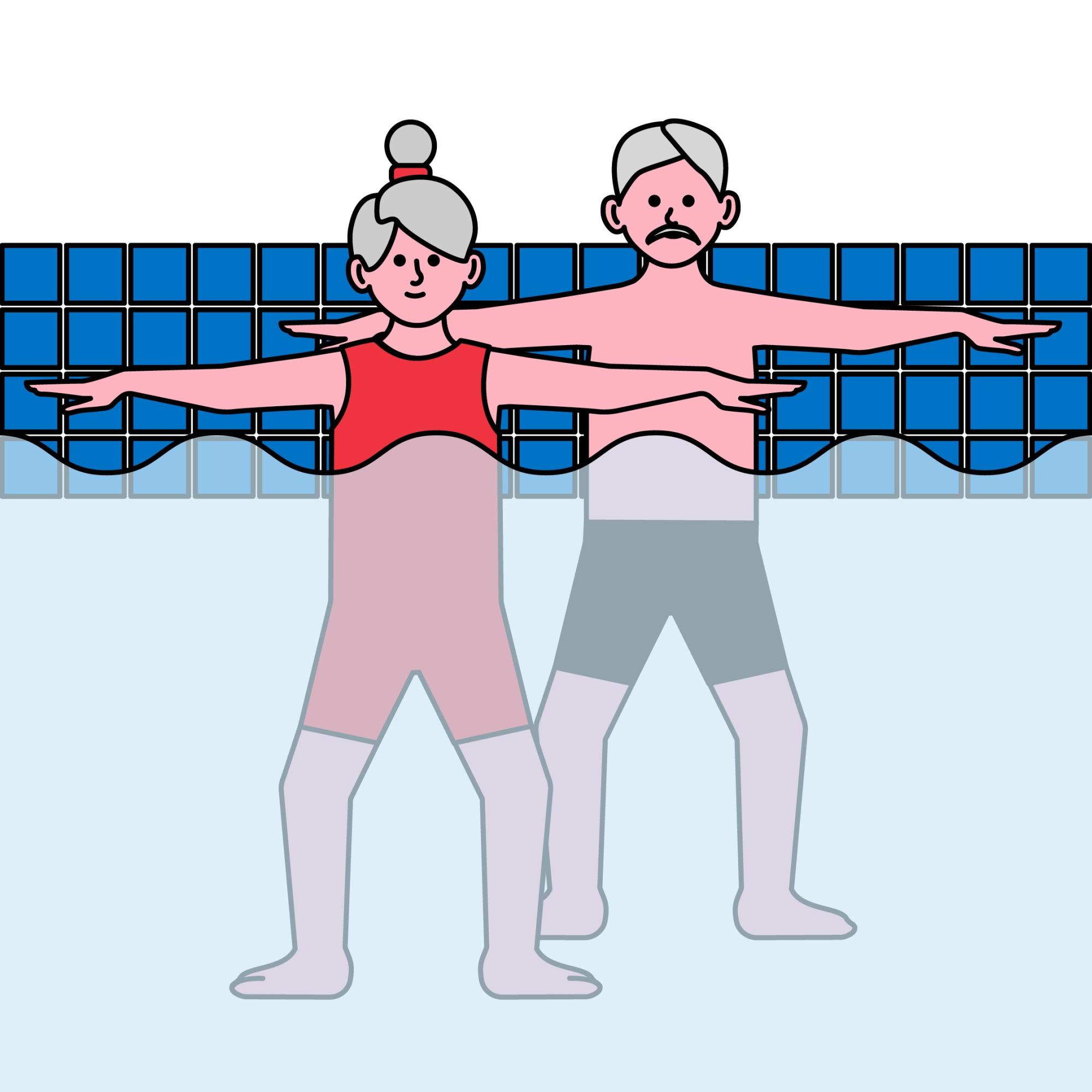 Vesivõimlemine basseinis Sõle ujula (09:00 -10:00)